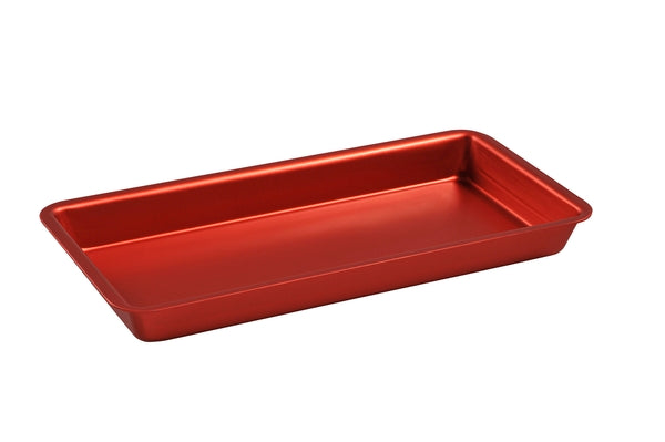 Plateau médical en aluminium coloré - Rouge