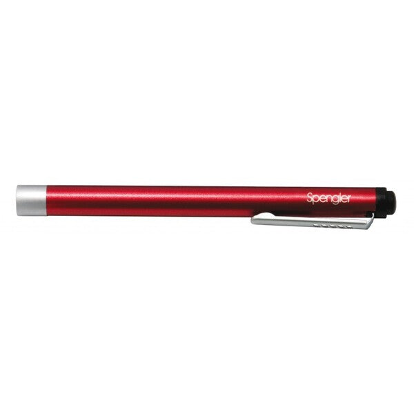 Lampe stylo LITESTICK de la marque Spengler de couleur rouge. Spengler, fabricant Français depuis 1907.