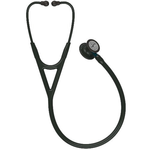 Stéthoscope 3M™ Littmann® Cardiologie IV™ Black Édition Base Bleue - NOIR - MyStetho