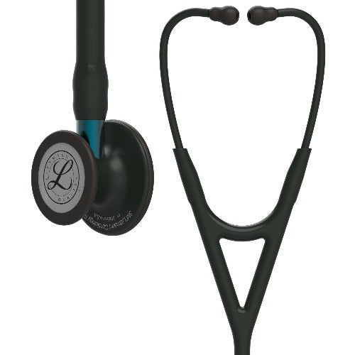 Stéthoscope 3M™ Littmann® Cardiologie IV™ Black Édition Base Bleue - NOIR - MyStetho