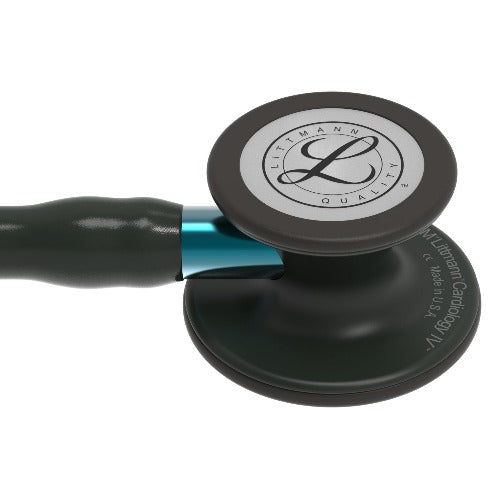 Stéthoscope 3M™ Littmann® Cardiologie IV™ Black Édition Base Bleue - NOIR - MyStetho