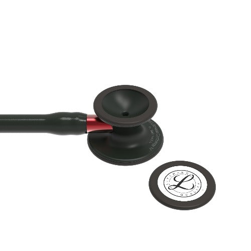 Stéthoscope 3M™ Littmann® Cardiologie IV™ Black Édition Base Rouge - NOIR - MyStetho