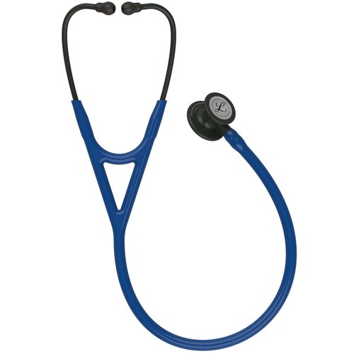 Stéthoscope 3M™ Littmann® Cardiologie IV™ Black Édition - BLEU MARINE - MyStetho