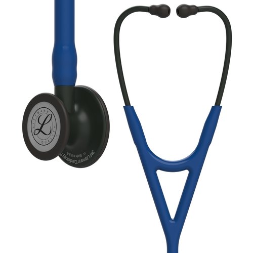 Stéthoscope 3M™ Littmann® Cardiologie IV™ Black Édition - BLEU MARINE - MyStetho