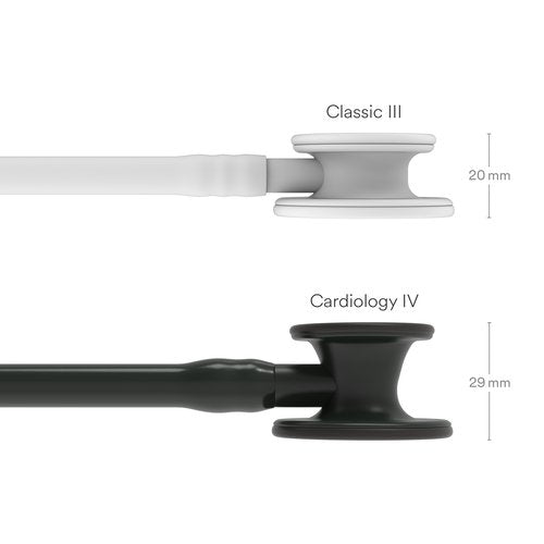 Stéthoscope 3M™ Littmann® Cardiologie IV™ Black Édition - NOIR - MyStetho