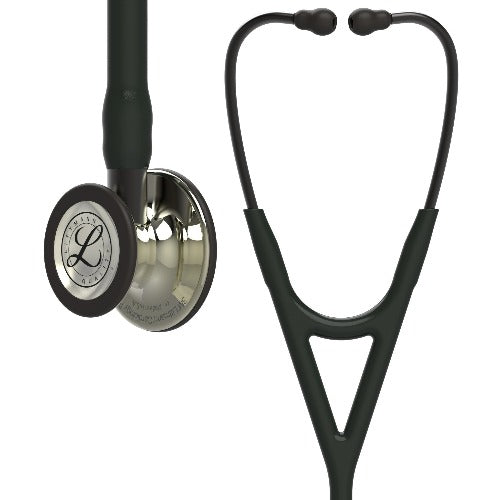 Stéthoscope 3M™ Littmann® Cardiologie IV™ Édition Champagne - NOIR - MyStetho
