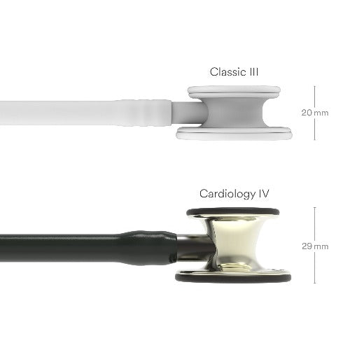 Stéthoscope 3M™ Littmann® Cardiologie IV™ Édition Champagne - NOIR - MyStetho