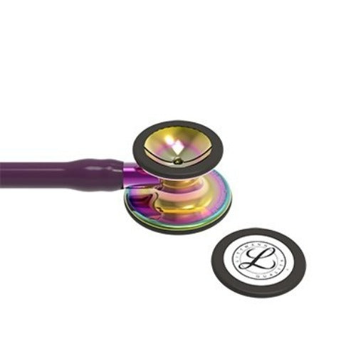 Stéthoscope 3M™ Littmann® Cardiologie IV™ Édition Rainbow Brillant - PRUNE - MyStetho