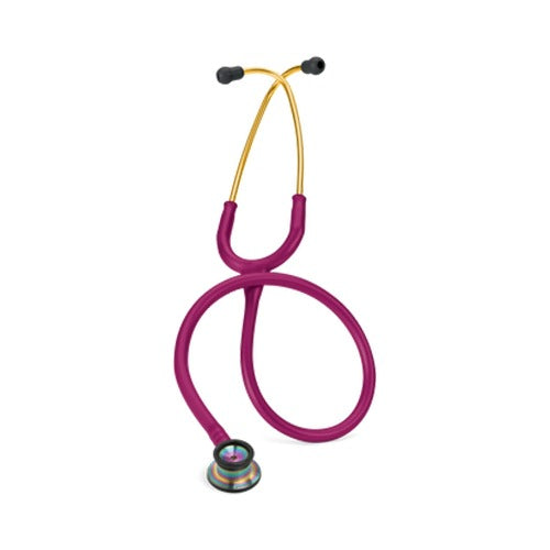 Stéthoscope 3M™ Littmann® Classic II™ Nouveau-né Édition Rainbow - FRAMBOISE - MyStetho