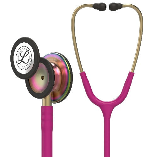 Stéthoscope 3M™ Littmann® Classic III™ Édition Rainbow - FRAMBOISE - MyStetho