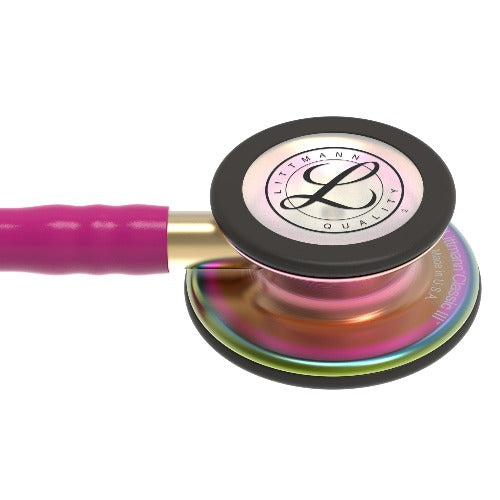 Stéthoscope 3M™ Littmann® Classic III™ Édition Rainbow - FRAMBOISE - MyStetho