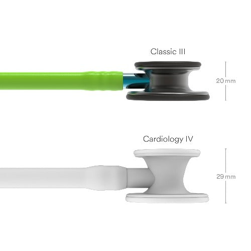 Stéthoscope 3M™ Littmann® Classic III™ Édition Smoke - CITRON VERT - MyStetho