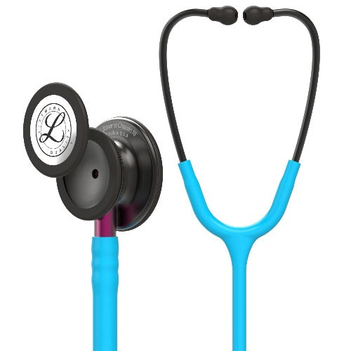 Stéthoscope 3M™ Littmann® Classic III™ Édition Smoke - TURQUOISE - MyStetho