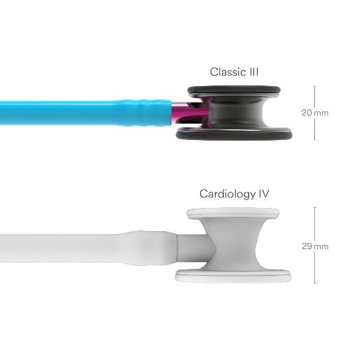 Stéthoscope 3M™ Littmann® Classic III™ Édition Smoke - TURQUOISE - MyStetho