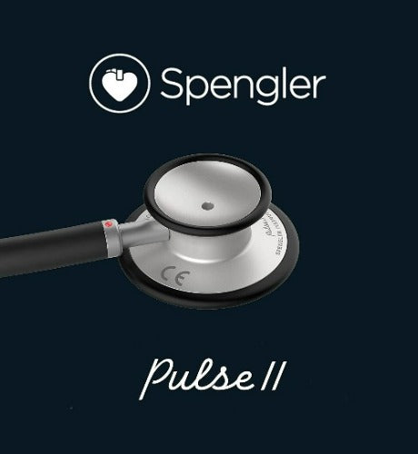 Stéthoscope Spengler® Dual Pulse II™ double pavillon - CARBONE - MyStetho