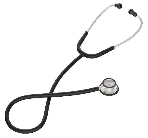 Stéthoscope Spengler® Dual Pulse II™ double pavillon - CARBONE - MyStetho