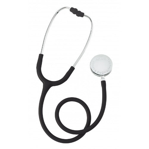 Stéthoscope Spengler® Laubry™ chrome simple pavillon - NOIR - MyStetho