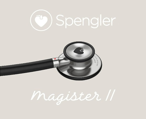 Stéthoscope Spengler® Magister II™ double pavillon - GRIS - MyStetho
