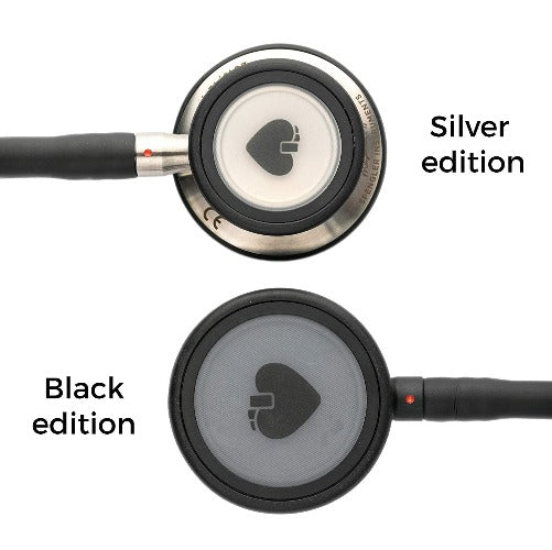 Stéthoscope Spengler® Magister II™ double pavillon - GRIS - MyStetho