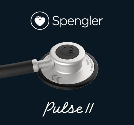 Stéthoscope Spengler® Pulse II™ simple pavillon - CARBONE - MyStetho