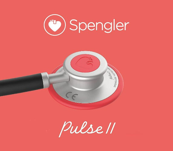 Stéthoscope Spengler® Pulse II™ simple pavillon - CORAIL - MyStetho